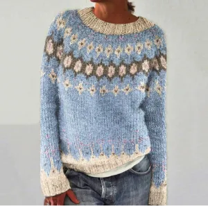 Zoe – Retro Winter Sweater